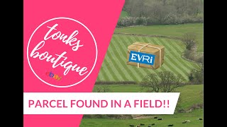 Our MISSING Evri parcel FOUND in a FIELD [upl. by Rosecan]