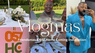 VLOGMAS EPS 6  Christmas Vlog  Chef In SA  057 HC Installation  Friendsmas  MERRY CHRISTMAS🎄 [upl. by Aline]