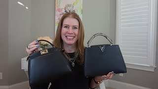 Louis Vuitton Capucines BB VS Fendi Mini Peekaboo [upl. by Betthezul913]