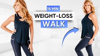 15Minute Walking Exercise To Lose Belly Fat [upl. by Drofnil717]