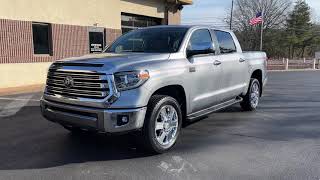 2018 Toyota Tundra 4WD 1794 Edition [upl. by Eelirak843]