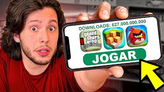 ESSES SAO OS 10 JOGOS MAIS BAIXADO DO IPHONE [upl. by Hephzibah]