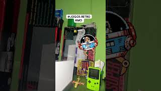 Minha coleção de games amo muito jogos retro games [upl. by Ettenowtna66]