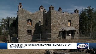 Owners of historic castle want people to stop trespassing [upl. by Eihs260]