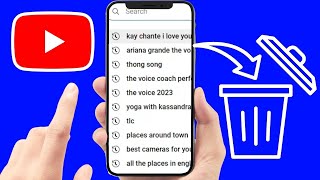 How To Delete Search History On YouTube [upl. by Rombert17]