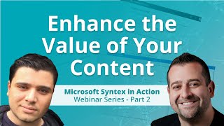 Microsoft Syntex in Action Enhance the Value of Your Content [upl. by Naej529]