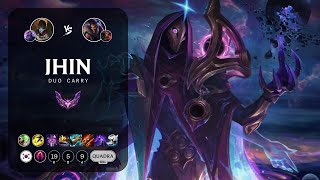 Jhin ADC vs Draven  KR Master Patch 142 [upl. by Marl]