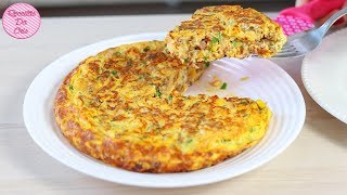 OMELETE DE CARNE MOIDA  RECEITAS DA CRIS [upl. by Woodsum]