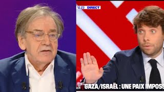 Alain Finkielkraut interrompu par la mort du Petit Émile Il quitte le plateau en colère [upl. by Atiuqaj]