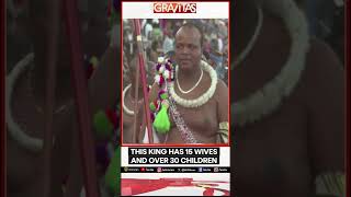 This King has 16 wives amp over 30 children  WION Shorts [upl. by Ysteb]