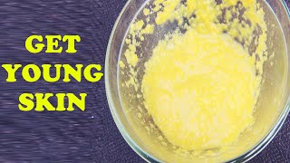 NATURAL ANTI AGING SKIN CARE HOME REMEDIES  DIY ANTI AGING FACE MASK TO TIGHTEN LOOSE SKIN [upl. by Raven721]