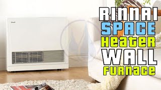 Best For Budget Easy To Install  Rinnai Space Heater Wall Furnace Review 2023 [upl. by Dlareg372]