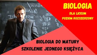 Matura z biologii Szkolenie jednego księżyca 2024 [upl. by Pas131]