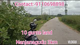 10 Gunta commercial land for sale near by nanjangud [upl. by Lupee]