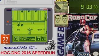 ROBOCOP Gameboy speedrun in 1420 [upl. by Routh]