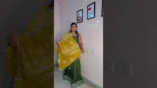 Readytowear lehenga for Navratri navratri navratrioutfits trendingshorts myntra reels [upl. by Tronna]