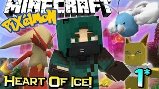 SHINY HYPE  Minecraft PIXELMON Heart Of Ice Adventure Custom Map Ep 1 [upl. by Frantz]