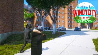 Capp And Flexx Catch Opp Lackin On OBlock  Windy City On Demon Time  Windy City  GTA RP [upl. by Otero]