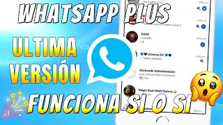 ✅ WHATSAPP PLUS Ultima versión  VINCULA SEGURO  Whatsapp Plus 2024 Vinculación FACIL🤩 [upl. by Surbeck]