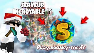 PRÉSENTATION SEASKY V1  SERVEUR SKYBLOCK INCROYABLE EN 2023 [upl. by Eniortna45]