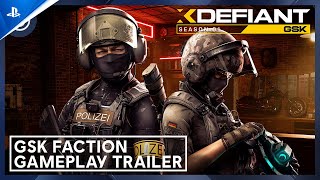 XDefiant  GSK Faction Gameplay Trailer  PS5 Games [upl. by Eshman]