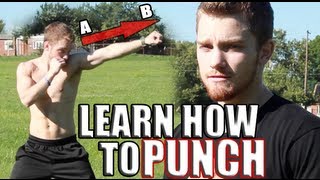 Learn How to Punch Like a Boxer [upl. by Hanaj112]