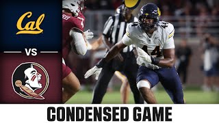 Cal vs Florida State Condensed Game  2024 ACC Football [upl. by Vally266]