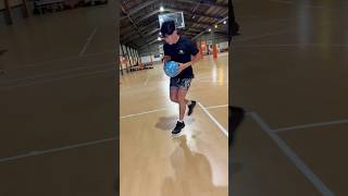 Moonwalk to the hoop basketball movement basketballmove shortsfeed [upl. by Atnicaj865]