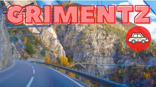 Driving from Sierre to Grimentz  Switzerland 4K Val dAnniviers [upl. by Ahsikin]