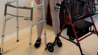 2 wheeled walker versus 4 wheeled walker… which is better [upl. by Avruch]