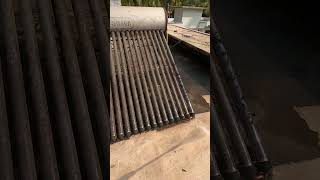 Roof cleaning മൊതലാളി ചീത്ത പറഞ്ഞ സൈറ്റ്construction viral experiment shorts [upl. by Wynnie856]