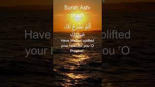 After every hardship there will be ease  Surah AshSharh [upl. by Esinyl]