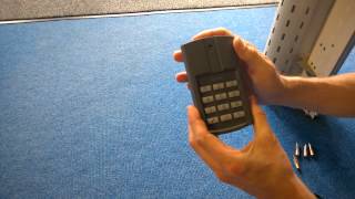 Resetting the Hormann FCT3BS wireless keypad [upl. by Orsino]