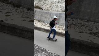 Ripping through Brighton Undercliff on my Exway Wave with killer drone shots from the DJI Mini4 Pro [upl. by Donny620]