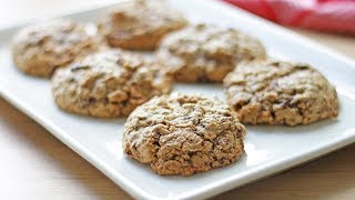 Glutenfri havregrynscookies med chokolade og pekannødder [upl. by Dunseath332]