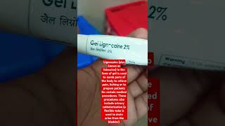 Lignocaine uses  local anesthesia lignocaine  lignocaine gel uses [upl. by Onimod]