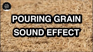 Pouring Grain Sound Effect [upl. by Gilly]