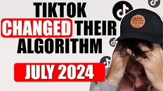 TIKTOK ALGORITHM UPDATE EXPLAINED FOR JULY 2024 How To GROW On TikTok in 2024 [upl. by Lash299]