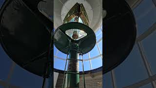 Fresnel Lense in A Working Lighthouse fresnel lensing lighthouse [upl. by Erialc]