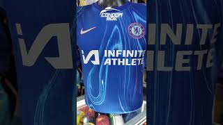 💙🏴󠁧󠁢󠁥󠁮󠁧󠁿 excelente diseño del nuevo uniforme o camiseta para fútbol Chelsea 202425 [upl. by Clorinda]