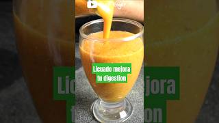 Licuado panza plana receta bajardepeso bajadepeso licuadosparabajardepeso licuado [upl. by Hayse]