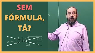 PROBLEMA DE SEGUNDO GRAU SIMPLES DE MÁXIMO OU MÍNIMO  Paulo Cezar [upl. by Xena]