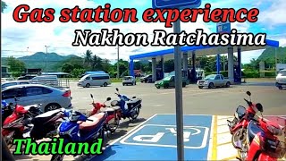 Synthesized gas station and downtown experiences  Thailand touring 2024 [upl. by Eilema844]