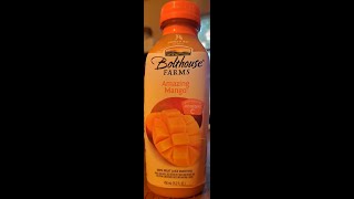 Bolthouse Farms Amazing Mango Fruit Juice Smoothie Blend Review [upl. by Emarie]