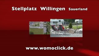 Wohnmobilpark Willingen  womoclickde [upl. by Yrrag]