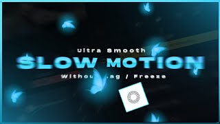 Ultra Smooth Slowmotion in VSCO 🔥 Without Lag  Freeze  Crazy Tech Tutorials [upl. by Aiva]