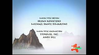 Avatar TLA The Great Divide Credits on Nicktoons March 9 2024 [upl. by Anivlem]