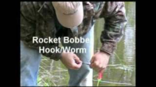 Bluegill fishing from shore by Rocket Bobber [upl. by Eirruc]