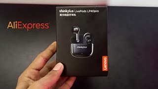 Audifonos Lenovo LP40 Pro Unboxing y Review español [upl. by Otes79]