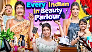 Every Indians in beauty Parlor  Rinky Chaudhary [upl. by Kaule893]